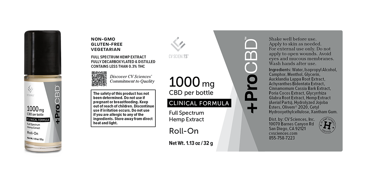 Pro CBD Rollon 1000 mg